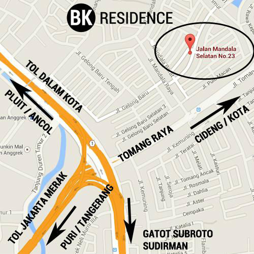 Kost Eksklusif Pria / Wanita di Tomang    BK Residence Kost Image