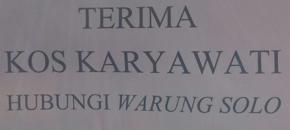 kost karyawati tebet barat Image
